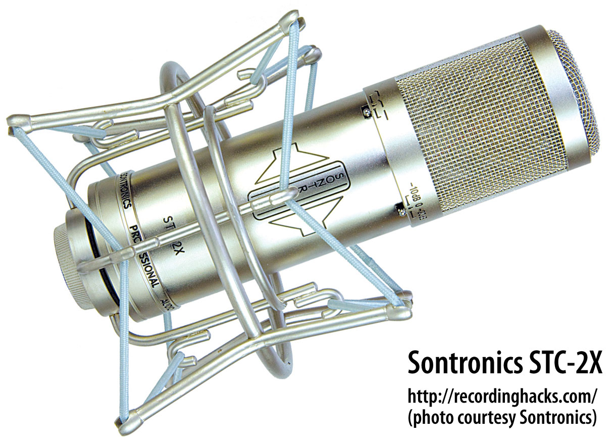 Sontronics STC2 Large Diaphragm Cardioid Condenser Microphone Pack