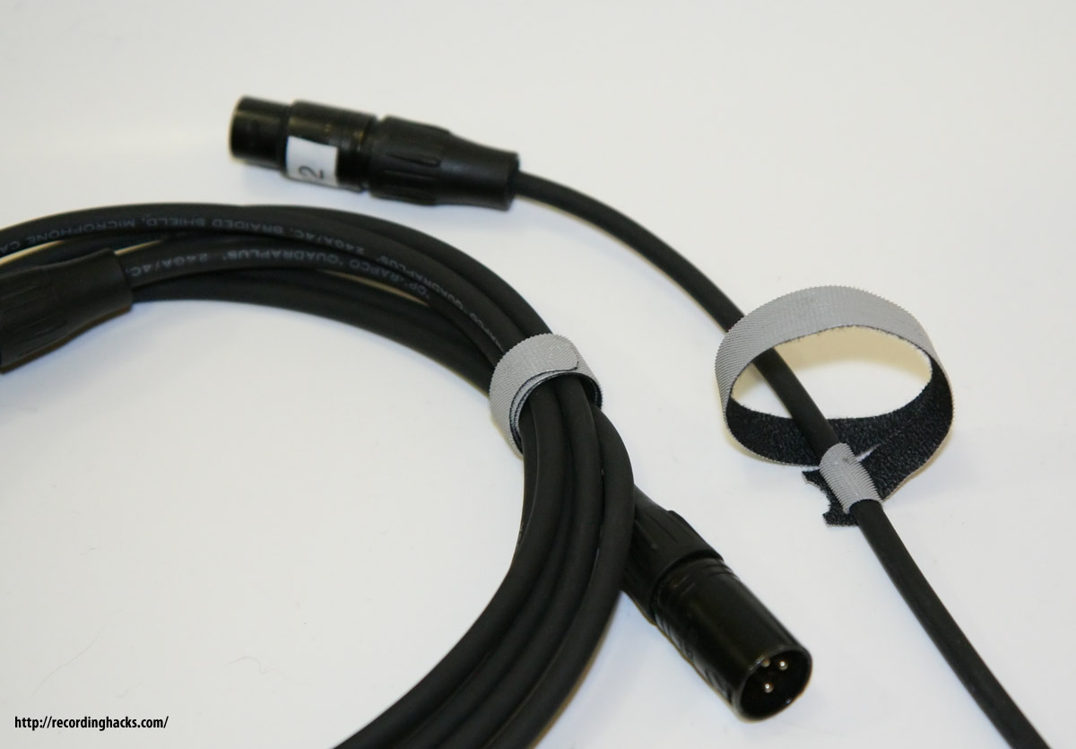 The best microphone cable ties EVAR recording hacks
