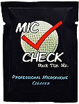 Mic Check, microphone disinfectant