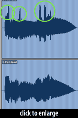 waveform evidence of room node