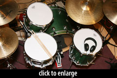 Steve's DW drum kit
