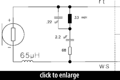 Opus 65 EQ circuit