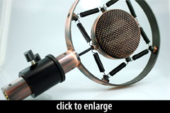 Knuckle Head Ribbon Microphone in Antique Copper finish
