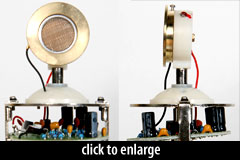 MXL 990 PCB and Capsule with brass baffle ring