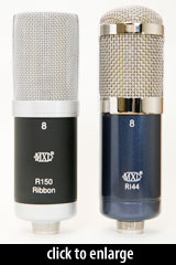 R144 and R150 Ribbon Mics