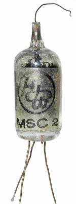 Hiller MSC-2 triode tube